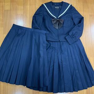 9 2 コスプレ衣装 冬服 制服 上下セット リボン付き 165 A W75.L62