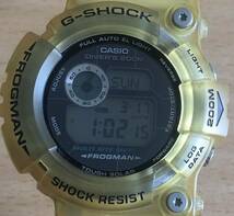 251-0587 CASIO カシオ G-SHOCK FROGMAN フロッグマン イルクジ タフソーラー メンズ腕時計　ラバーベルト　デジタル　GW-202 動作確認済み_画像2