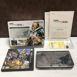 m171-0022 Nintendo ニンテンドー New 3DS LL モンスターハンター4G スペシャルパック