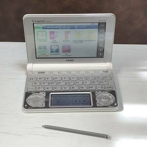 m176-0881-11 CASIO カシオ EX-word エクスワード XD-N7200 ホワイト 電子辞書 