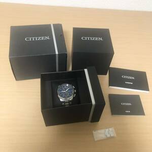 251-0149 CITIZEN シチズン ATTESA アテッサ メンズ腕時計　金属ベルト　電波ソーラー　H804-T018696 動作確認済み