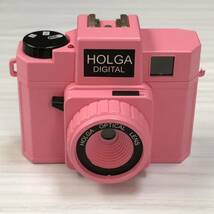 m188-0538-32 HOLGA DIGITAL トイカメラ ピンク_画像1