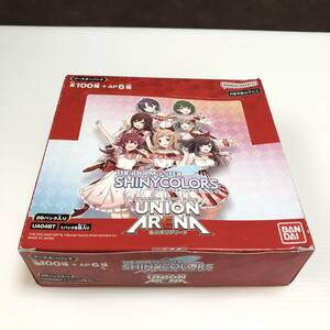 m193-0006-15 未開封品 BANDAI THE iDOLM@STER SHINYCOLORS ユニオンアリーナ ブースターパック 1BOX 