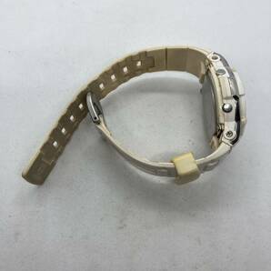 264-0355 CASIO Baby-G 腕時計 ラバーベルト ホワイト 稼働品の画像4