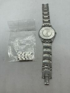 265-0129 SWATCH 腕時計 シルバー 電池切れ 動作未確認