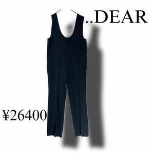 ‥＆DEAR 極上のブラックサロペット　