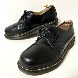 Dr.Martens ドクターマーチン 3ホール 1461 プレーントゥ　レザーシューズ 革靴 US8 26cm ブラック ＊AU