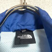 ノースフェイス THE NORTH FACE ナイロンジャケット アウトドアウェア ウィンドブレーカー ブルー レディース サイズ2XL ＊AO_画像2