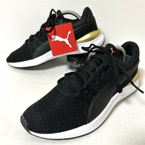 【タグ付新古品】PUMA プーマ　アデラ　コア　ランニングシューズ　スニーカー 23.5cm ブラック ＊8