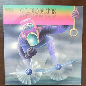 US original scorpions fly to the rainbow スコーピオンズ analog record レコード LP アナログ vinyl