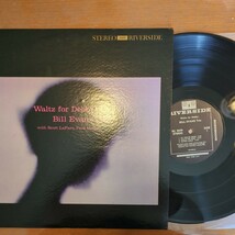US Bill Evans Trio Waltz For Debby ビル・エヴァンス jazz analog record レコード LP アナログ vinyl RIVERSIDE_画像1