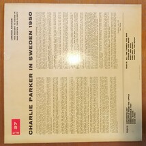 original limited 1000 Charlie ParkerCharlie Parker In Sweden 1950 analog record レコード LP アナログ vinyl_画像7