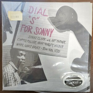 高音質 classic records 200g Quiex-SVP 深溝 DG BG MONO sonny clarke dial s for sonny recordレコード LP アナログ vinyl blue note 