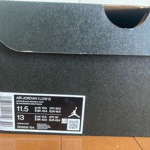 NIKE AIR JORDAN 1 GOLF 新品 29.5 US11.5 ゴルフシューズ ナイキ ジョーダン AJ1 スパイクレス ゴルフの画像10