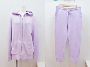 未使用品！ベネトン UNITEDCOLORS OF BENETTON ジャージ　スウェット　セットアップ　*サイズ別 L/M パープル系 kz4204176325