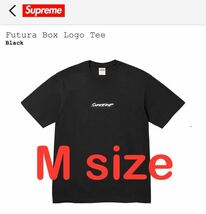 【黒M】Supreme Futura Box Logo Tee シュプリーム Black_画像1