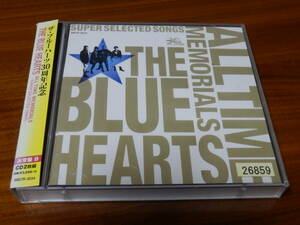 THE BLUE HEARTS CD2枚組「30th ANNIVERSARY ALL TIME MEMORIALS SUPER SELECTED SONGS」通常盤B ブルーハーツ 帯あり