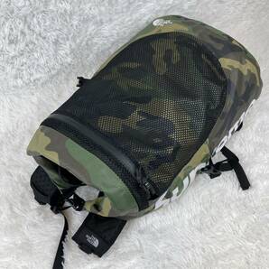 【極美品】スプリーム ノースフェイス コラボ Supreme × THE NORTH FACE WATER PROOFリュックサック デイバッグ バックパックの画像4