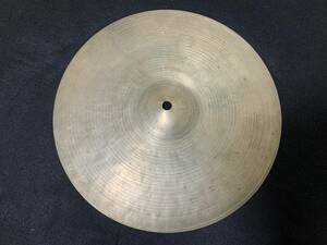 送料無料 希少 Vintage K Zildjian & Co. Istanbul ZILDJIAN 14 850g old K hihat イスタンブール ジルジャン オールドK ハイハット 1枚