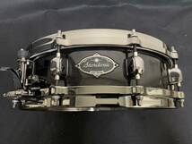 送料無料 美品 限定モデル TAMA Starclassic Performer BB 14×4 タマ スタークラシック ブビンガ バーチ スネア ドラム dw _画像1