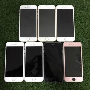 Apple アップル iPhone 本体 iPhone6 A1586 シルバー ブラック ピンク 7点 まとめ セット スマートフォン スマホの画像1