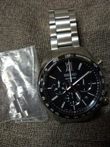 SEIKO　セイコー ブライツ メカニカル SDGZ003 黒文字盤 自動巻き　クロノグラフ　シースルーバック　サファイアガラス　プレサージュ_画像1