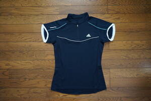 ◇　adidas　FORMOTION 　アディダス　◇　 ハーフジップ　半袖シャツ 　◇　size M　