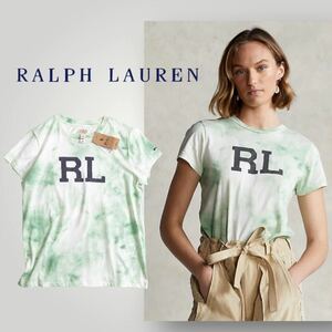 ［未使用品］Ralph Lauren Denim & Supply ラルフローレン デニムアンドサプライ/ Tシャツ タイダイ グリーン 15400円