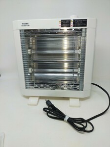 電気ストーブ ヒーター YUASA YA-D801Y 二段階 暖房器具 S