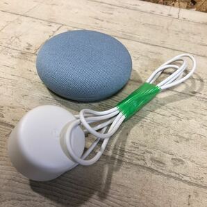 通電確認のみ グーグルホームミニ その3 スマートスピーカー Google Home Mini ブルー スピーカー 佐川急便対応のみの画像2