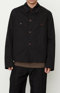 Lemaire Military Overshirt ルメール シャツ ブルゾン BLACK M