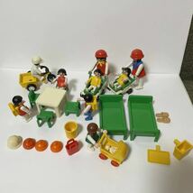 プレイモービル ヴィンテージ まとめセット playmobil 90年代初期 遊園地 公園 教室 アイスクリーム屋さん 他 中古 現状品 ニワトリ ヒヨコ_画像4