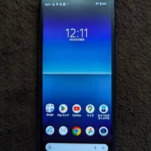 docomo SONY Xperia 10 II SO-41A ブルー 中古品ですの画像2