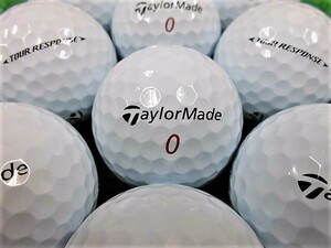 ★良質美品★テーラーメイド ツアーレスポンス TaylorMade『TOUR RESPONSE』2022年/2020年モデル ホワイト 30個 ロストボール★