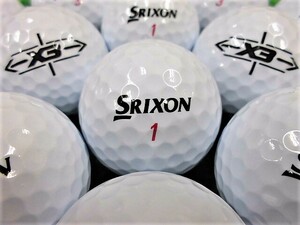 ★良質美品★スリクソン エックス スリー SRIXON『X3』2022年モデル ホワイト 30個 ロストボール★