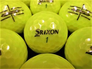 ★良質美品★スリクソン トライスター SRIXON『TRI-STAR』2022年/2020年モデル イエロー 30個 ロストボール★