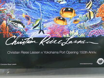 Christian Riese Lassen(クリスチャン・ラッセン) 横浜開港150周年記念限定 限定アートポスター シートのみ w240032_画像7