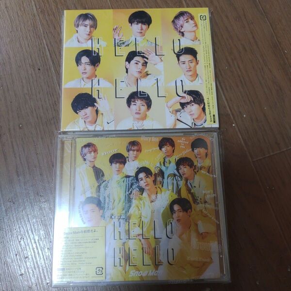 HELLO HELLO snowman 初回、通常セット CD ,DVD