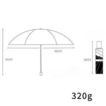 折りたたみ傘 オフホワイト 白 手動 メンズ レディース 晴雨兼用 日傘 雨傘_画像7