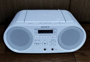 超美品 SONY CDラジオ ZS-S40 FMワイド対応