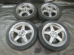 ★ JZZ31 30ソアラ レイズ ボルクレーシング GT-C FACE1 シルバー ホイール 17×8.0J＋41 17×9.0J+43 ナット付 1.5 [57OB2]