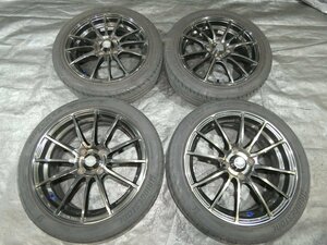 ★ JW5 S660 WedsSport SA-15R ガンメタ ホイール 15×5.0J＋45 16×6.5J+48 [15OC28]