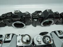 ★MF一眼など★TOPCON/COSINA/CHINON/MIRANDA/RICOH/FUJICA/OLYMPUS/ 等 計:28点まとめ【ジャンク品】29728_画像7