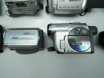 ★ビデオカメラなど★Victor/Canon/SONY/Panasonic/ 等 計:10点まとめ【ジャンク品】29779_画像5