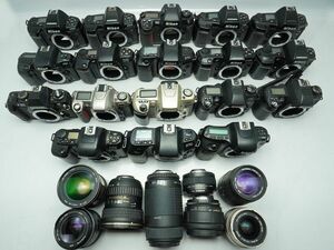 ★ニコン AF一眼&レンズなど★F100/F90X/F70/F60/F-601/F-801/TAMRON/ 等 計:26点まとめ【ジャンク品】29760