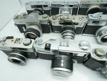 ★レンジファインダーなど★YASHICA/FUJICA/minolta/RICOH/MAMIYA/PETRI/OLYMPUS/ 等 計:28点まとめ【ジャンク品】29745_画像3