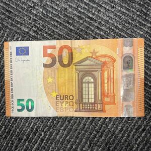 外国紙幣 EURO 紙幣◆50ユーロ