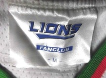 西武ライオンズ Lions ファンクラブ限定 応援ユニフォーム 黄金期 復刻モデル HOME 刺繍ロゴ M 使用僅 ほぼ未使用 美品 _画像4