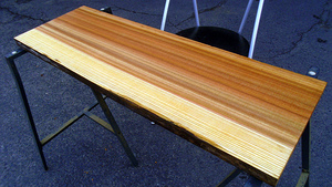 杉スギ(DIY机デスク・テーブル天板) 900x300x30mm 下仕上済SALE