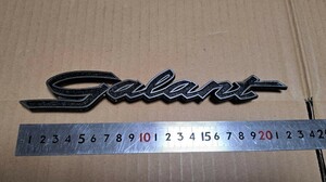 当時物 ギャラン エンブレム (検 GALANT GS-R コルト GTO 三菱 XⅡ MR GSR GS-R GSⅡ コルトスピード サターン A53C A55C A57C 1700SL M&X